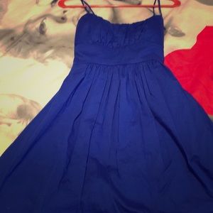 Blue dress